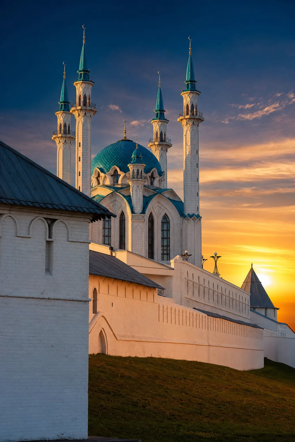 Казанский кремль и мечеть Кул-Шариф